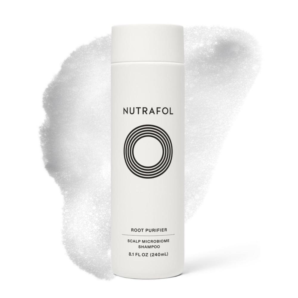 imageNutrafol Shampoo Cleanse and Hydrate Hair and Scalp Improves Hair Volume Strength and Texture Physicianformulated for Thinning Hair Color Safe Sulfate Free81 Fl Oz Pack of 1