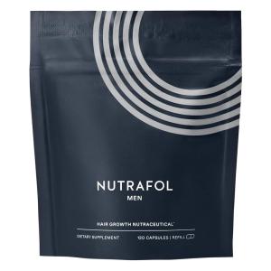 Nutrafol Men’s Hair Growth Supplements, Clinically Tested for Visibly Thicker Hair and Scalp Coverage, Dermatologist Recommended – 1 Month Supply, 1 Refill Pouch(12 Fl Oz (Pack of 1))
